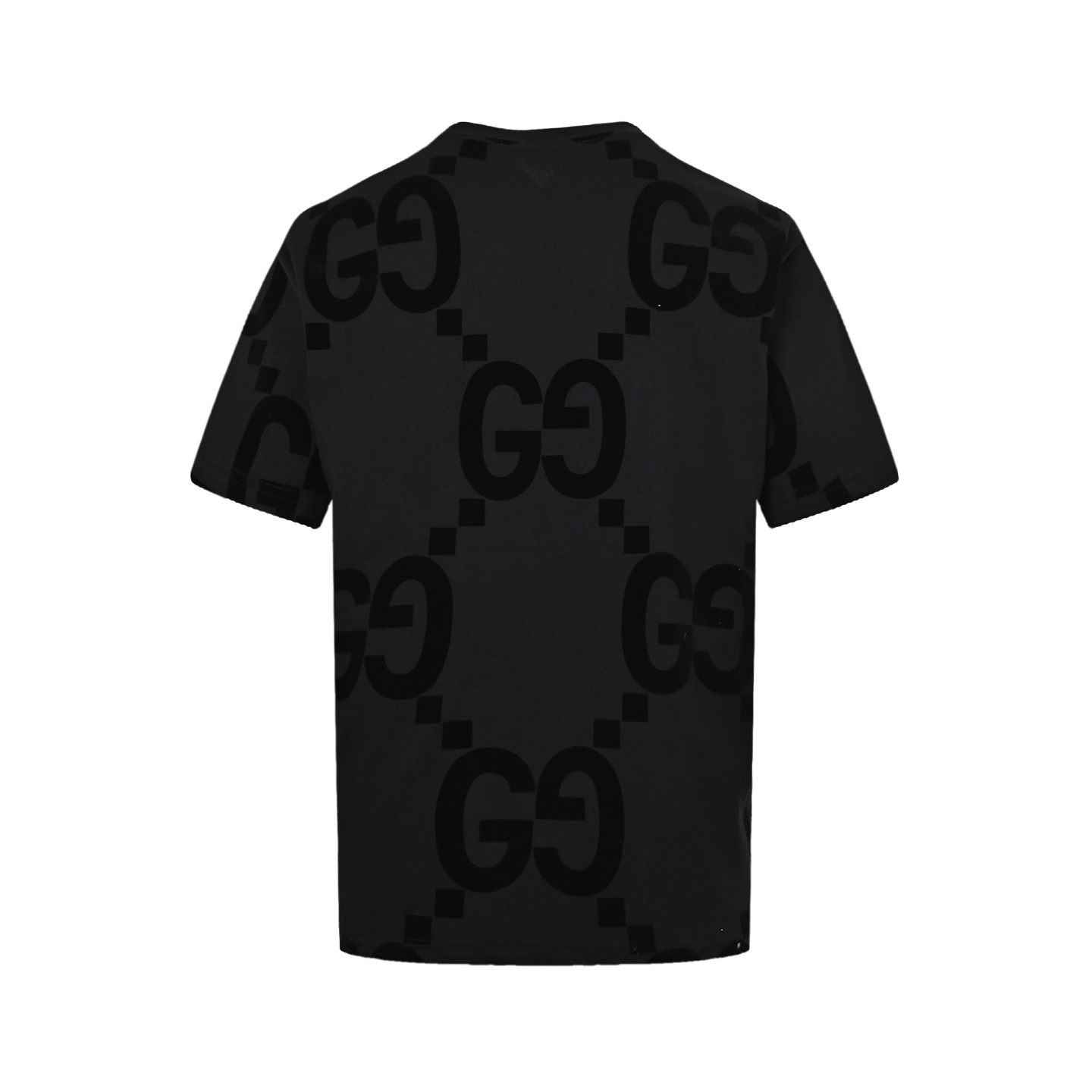 Gucci 25ss Double G flocked short sleeve