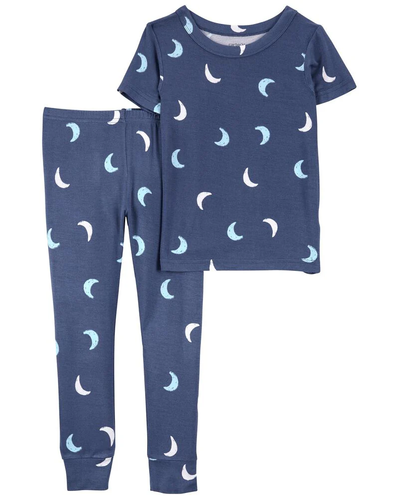 Carter's Toddler 2-Piece Moon LENZING™ ECOVERO™ PJs