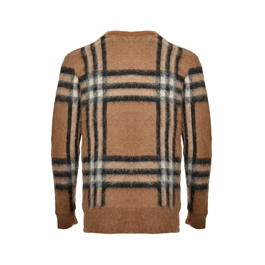 Burberry 24Fw Classic Check Mohair Sweater
