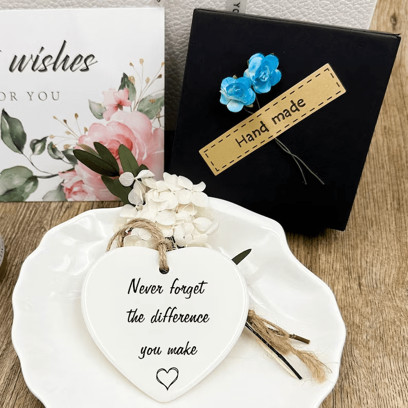 Never Forget The Difference You Make| Thank You Gift
