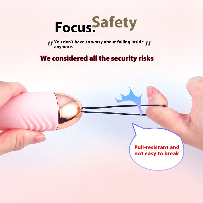 Egg Vibrator With Remote Control