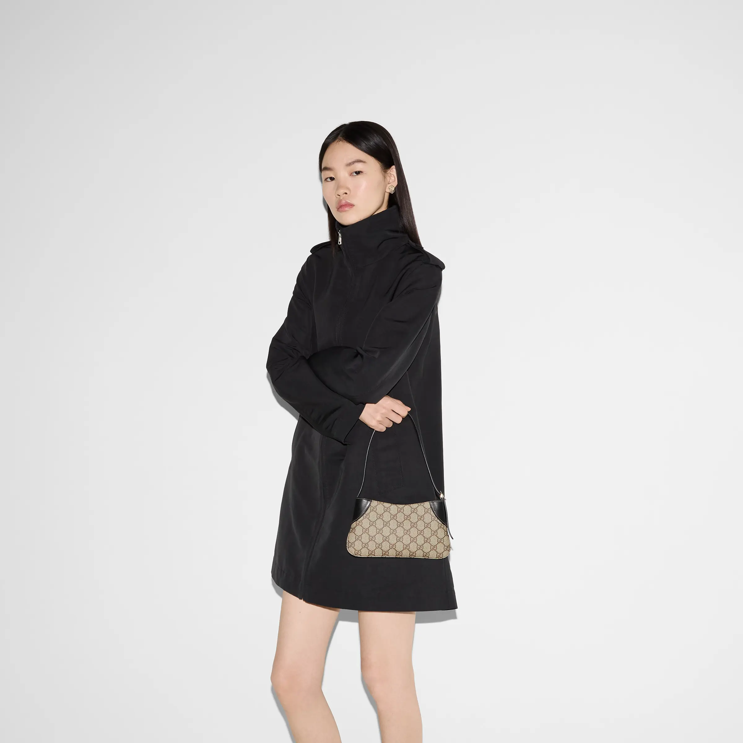Gucci GG Emblem small shoulder bag‎820696 FAD6L 9741