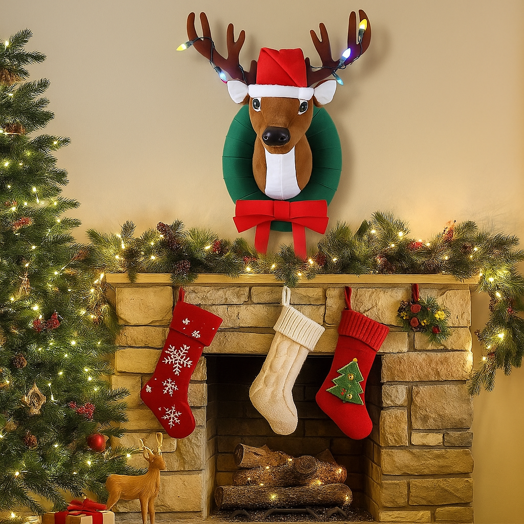 🎄Early Christmas Sale - 50% OFF🔥Animated Singing Reindeer With Sings & Speaks