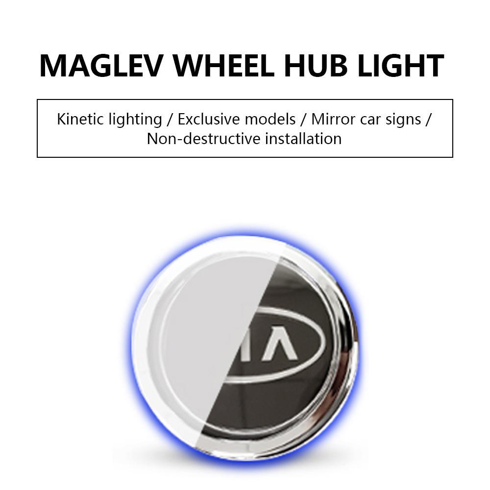 🔥Magnetic Suspension LED Floating Wheel Cap 2022 Version 1PC