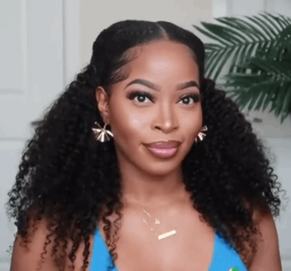 Luna 221 Afro Extra Long Curly Synthetic Hair Wig