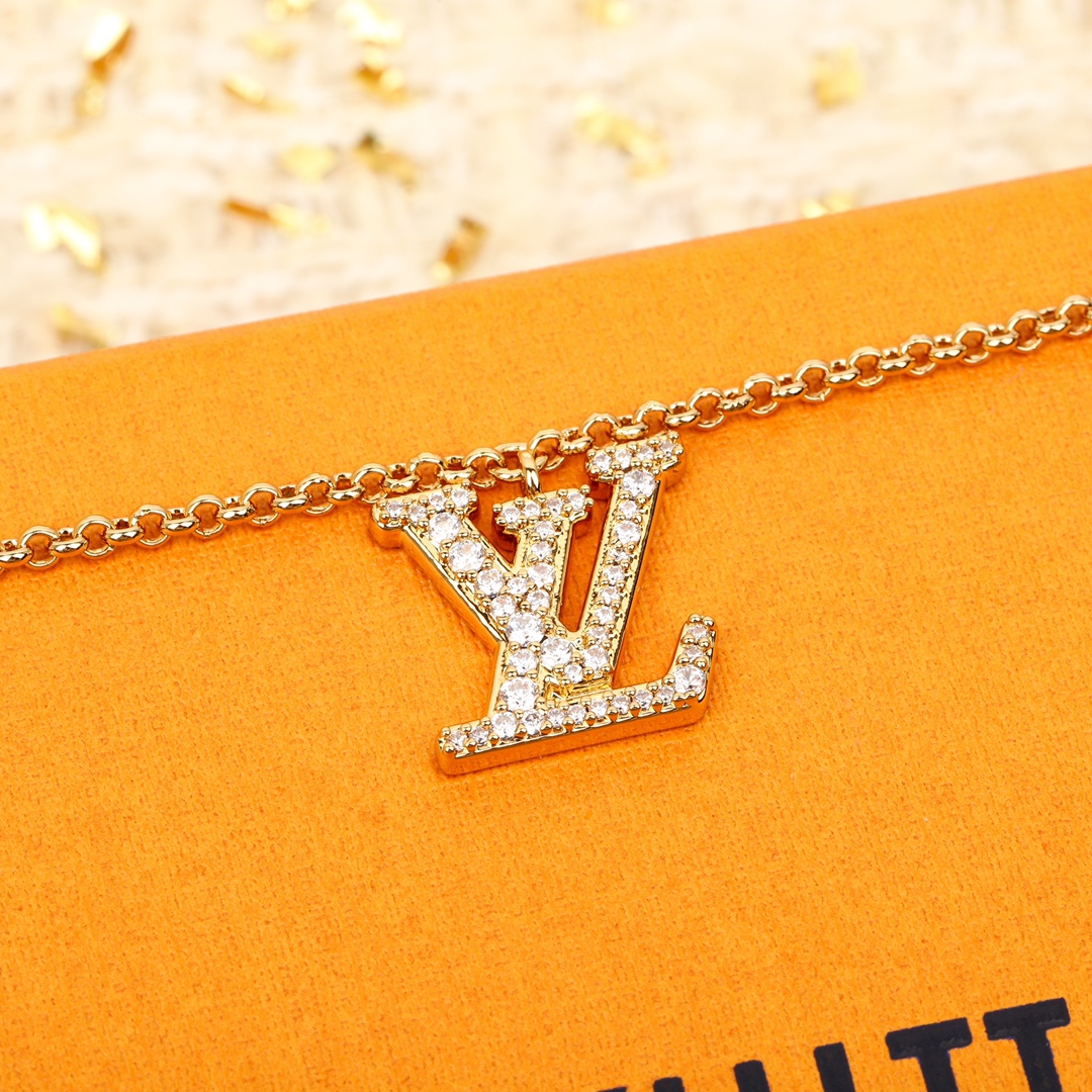 Louis Vuitton Double Layer Diamond Bracelet