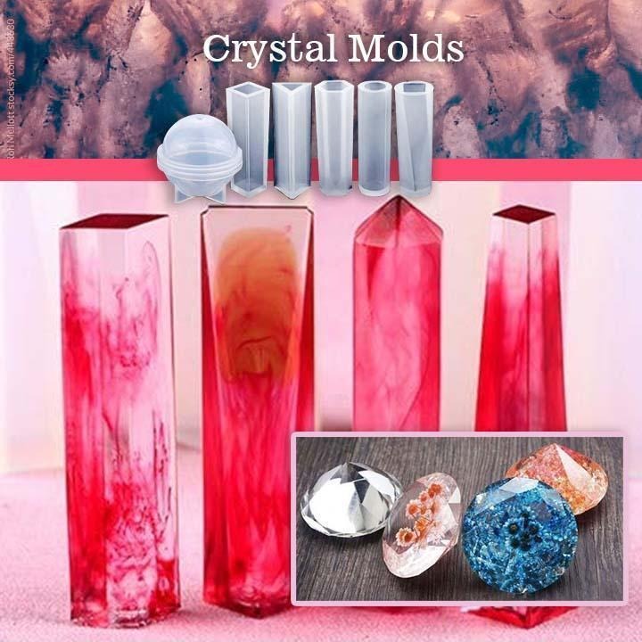 DIY Crystal Glue Jewelry -- One Suit Can Make All Products!