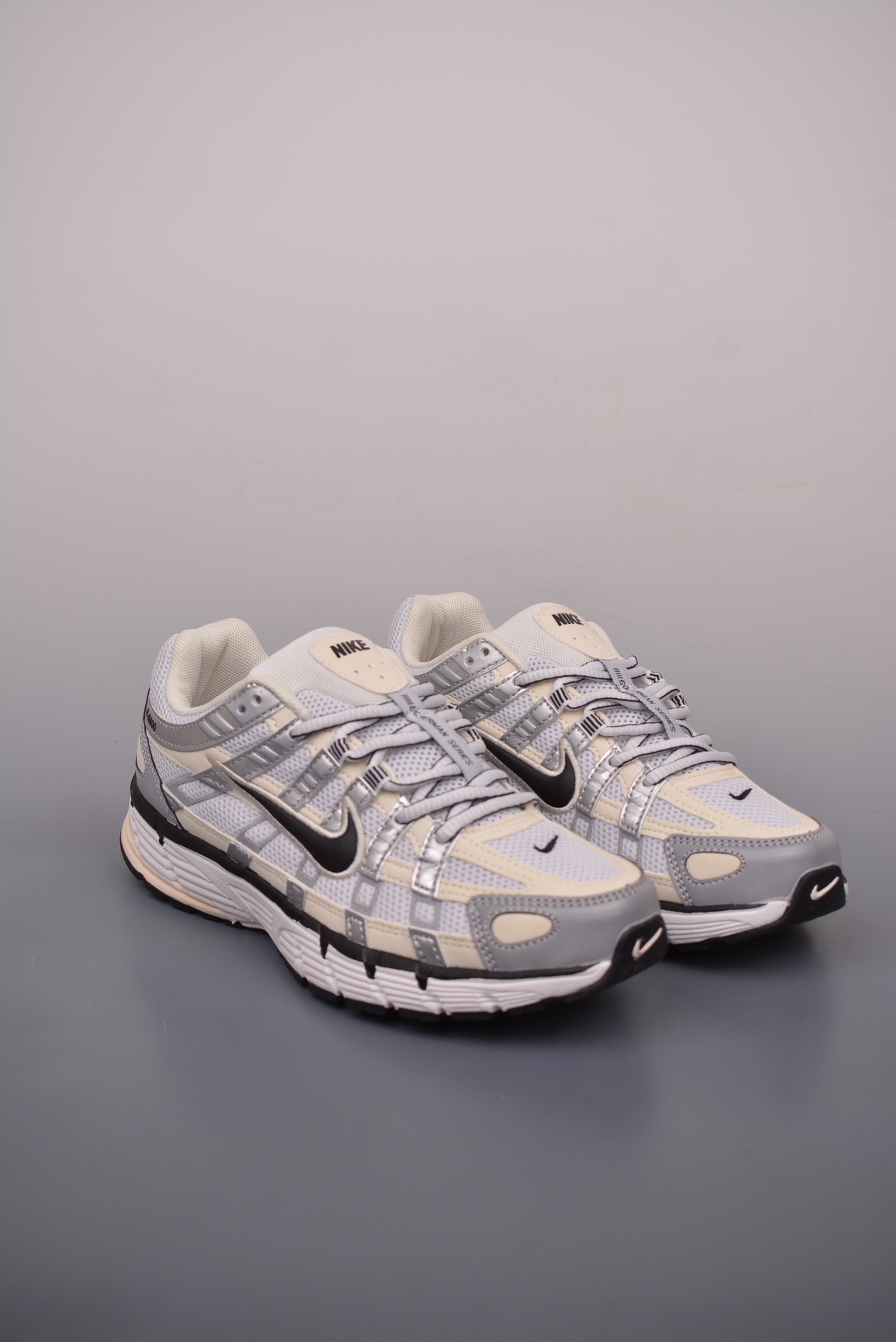 Nike P-6000 PremiumCoconut MilkMetallic Silver FV6603-100