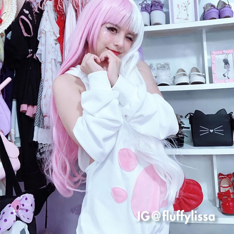 Cat Paw Bunny Ears Halter Lingerie Dress