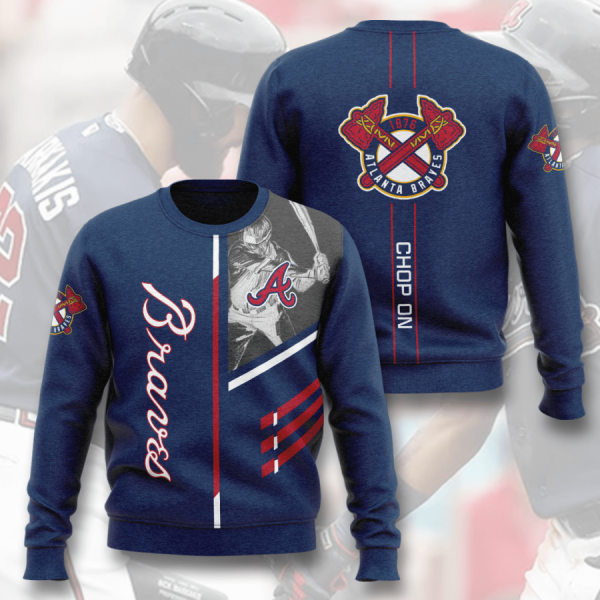 ATLANTA BRAVES 3D HOODIES AB007
