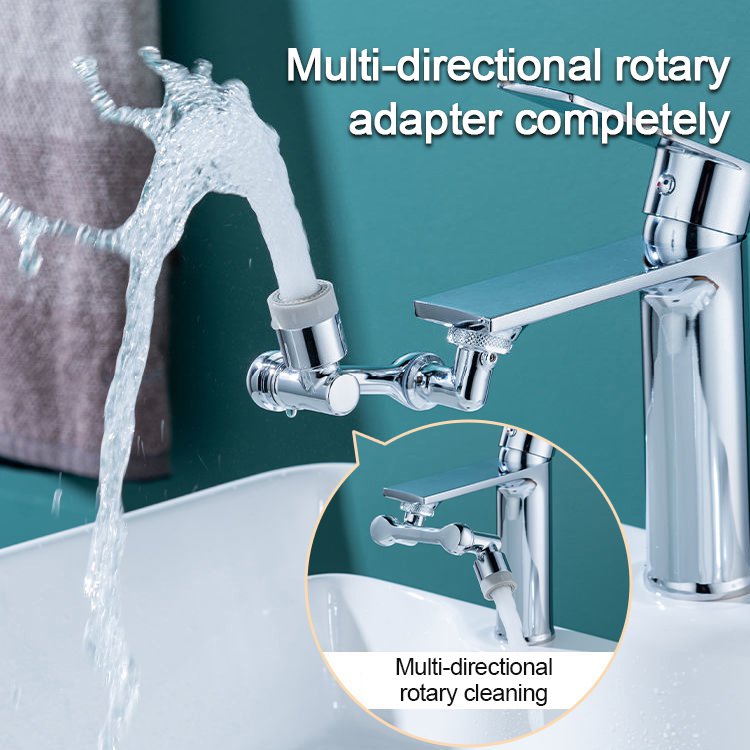 💥Today's Promotion-[SAVE 50% OFF]--German 1080° Rotation Multi-purpose Universal Tap Adapter--BUY 2 GET 1 FREE & FREE SHIPPING