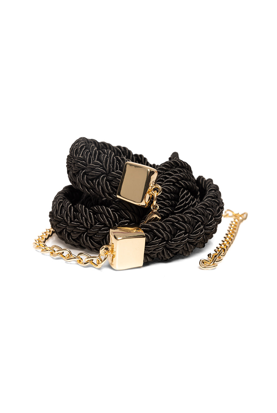 Cinturón Black Braided