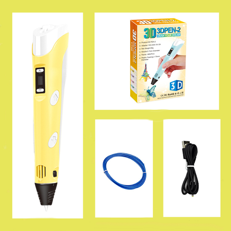 (🔥NEW YEAR EARLY SALES 50% OFF)New Upgraded 3D Printing Pen - BUY 2 GET 8% OFF & FREE SHIPPING