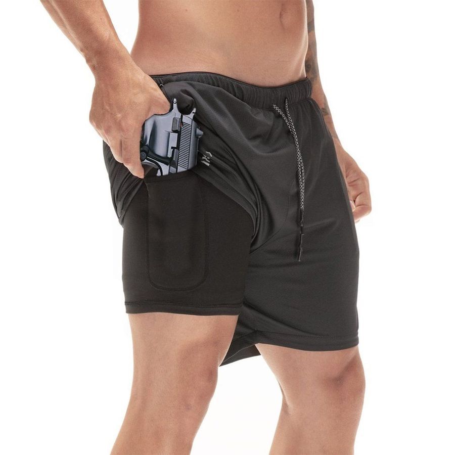 Hidden Pocket Sports Shorts