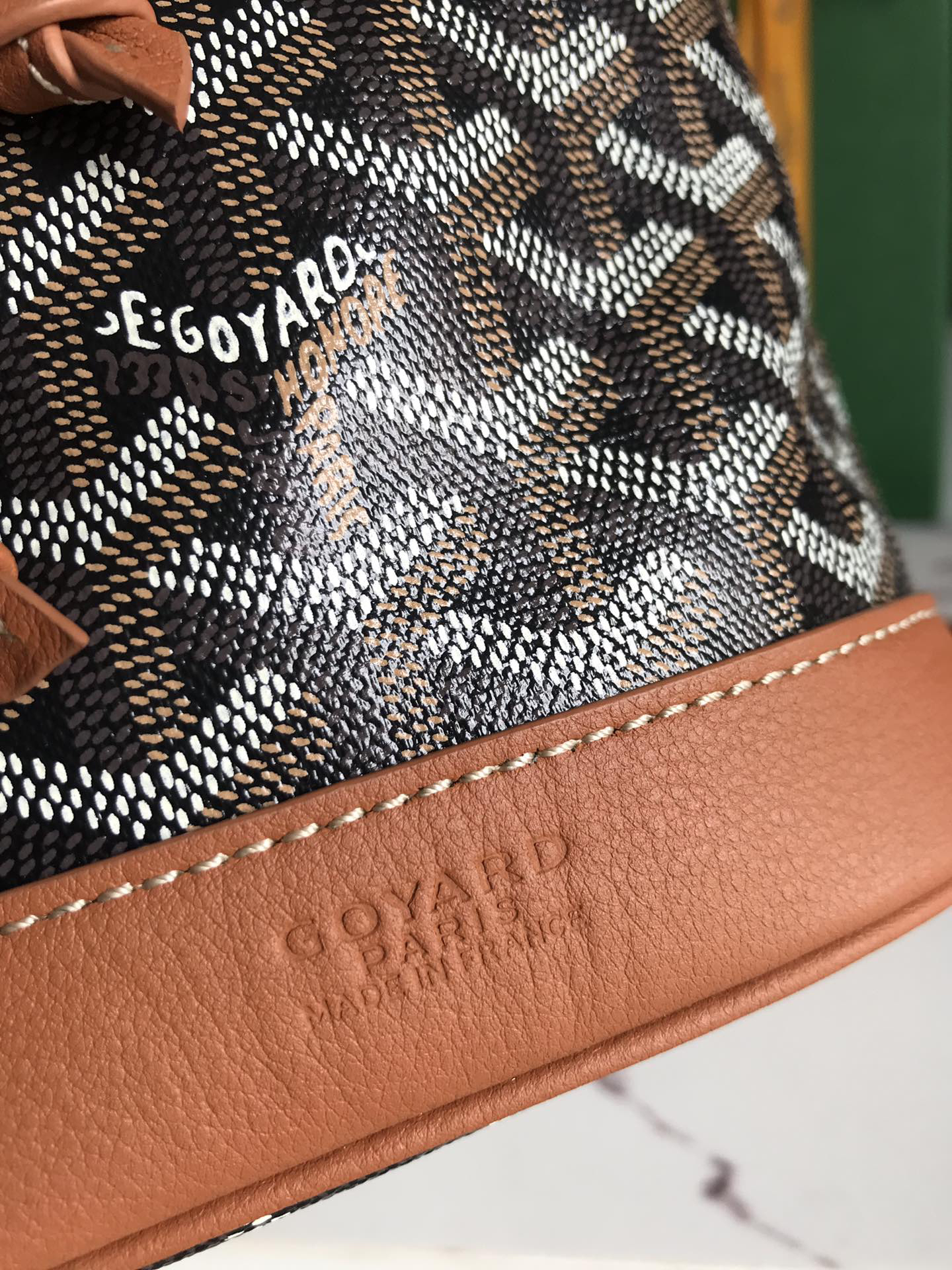 Goyard Petit Flot Bucket Bag 020196