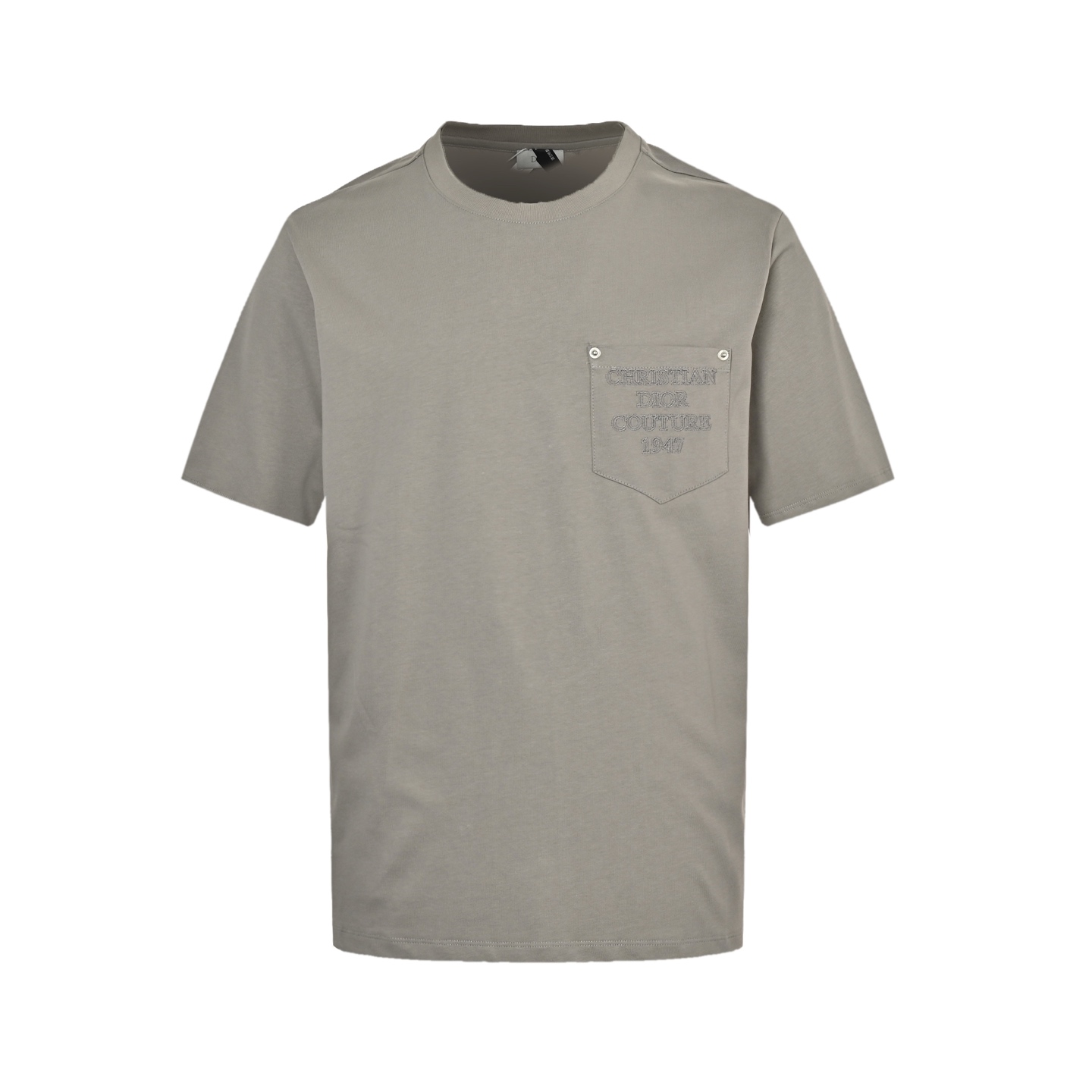 Dior Pocket Embroidered Letters Short Sleeve
