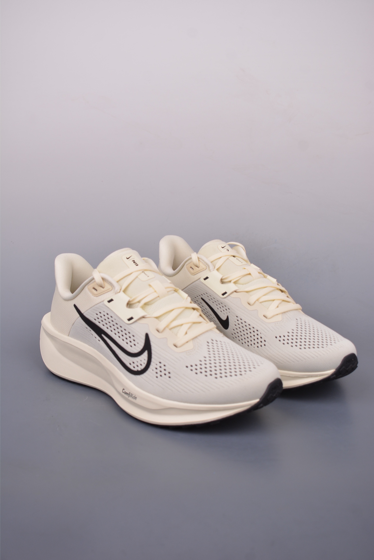 Nike Zoom Quest 6 Running Shoes Mesh Beige Black FD6033-104