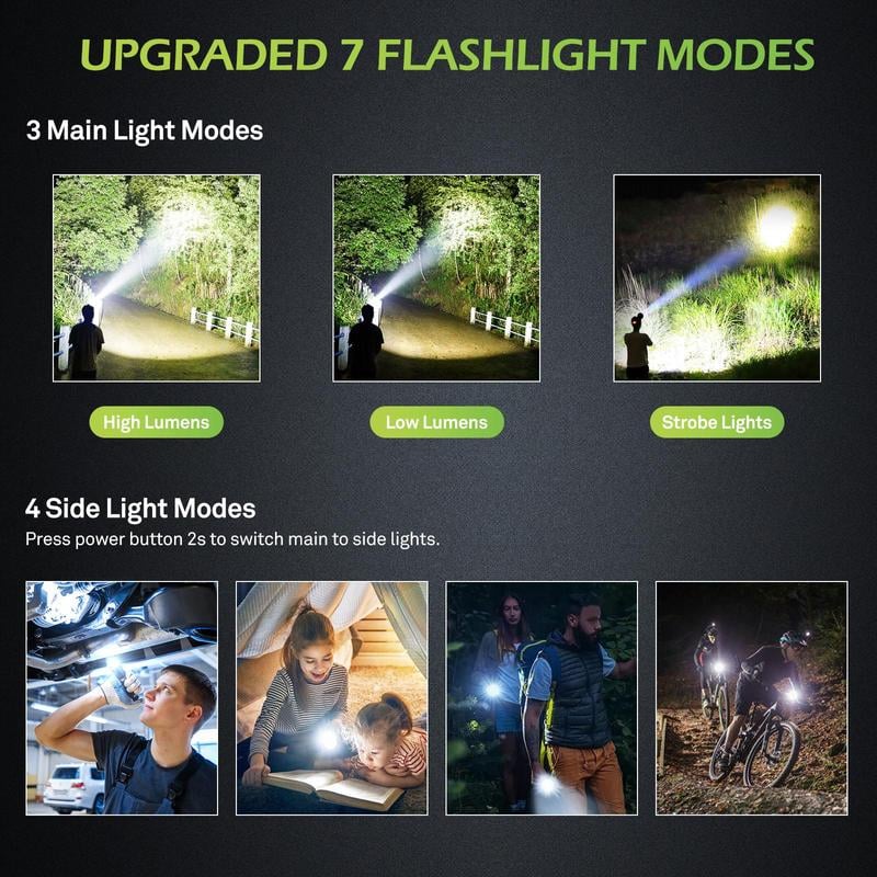 🔥Last Day Promotion 49% OFF🔥2-in-1 Strong Flashlight