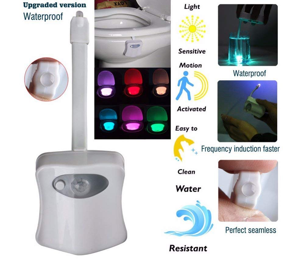 🎄Early Christmas Sale 49% OFF🎄LED Motion Sensor Toilet Light Waterproof