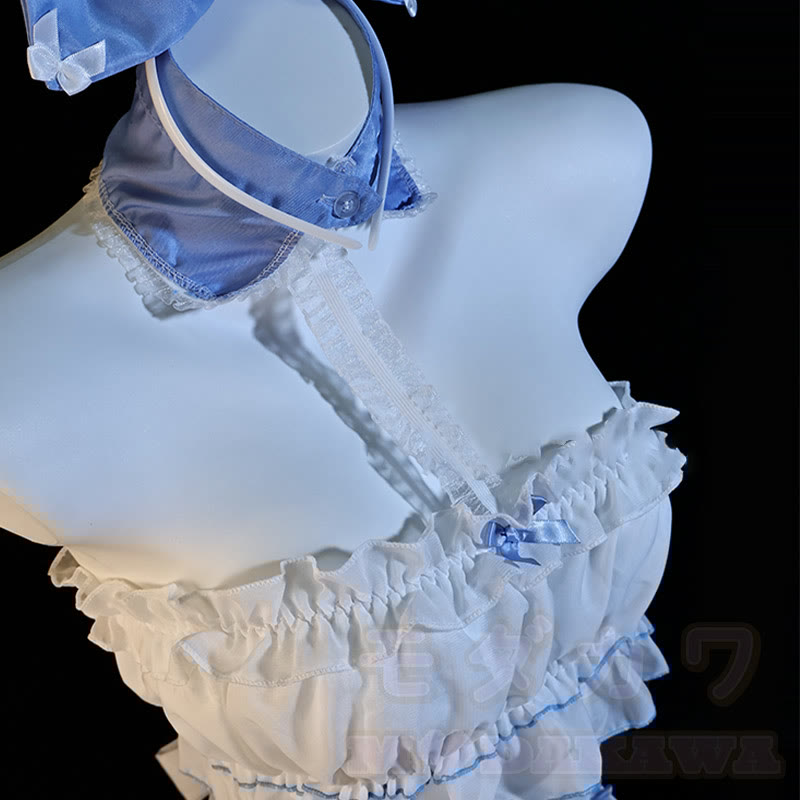 Flounce Bow Maid Lingerie Set