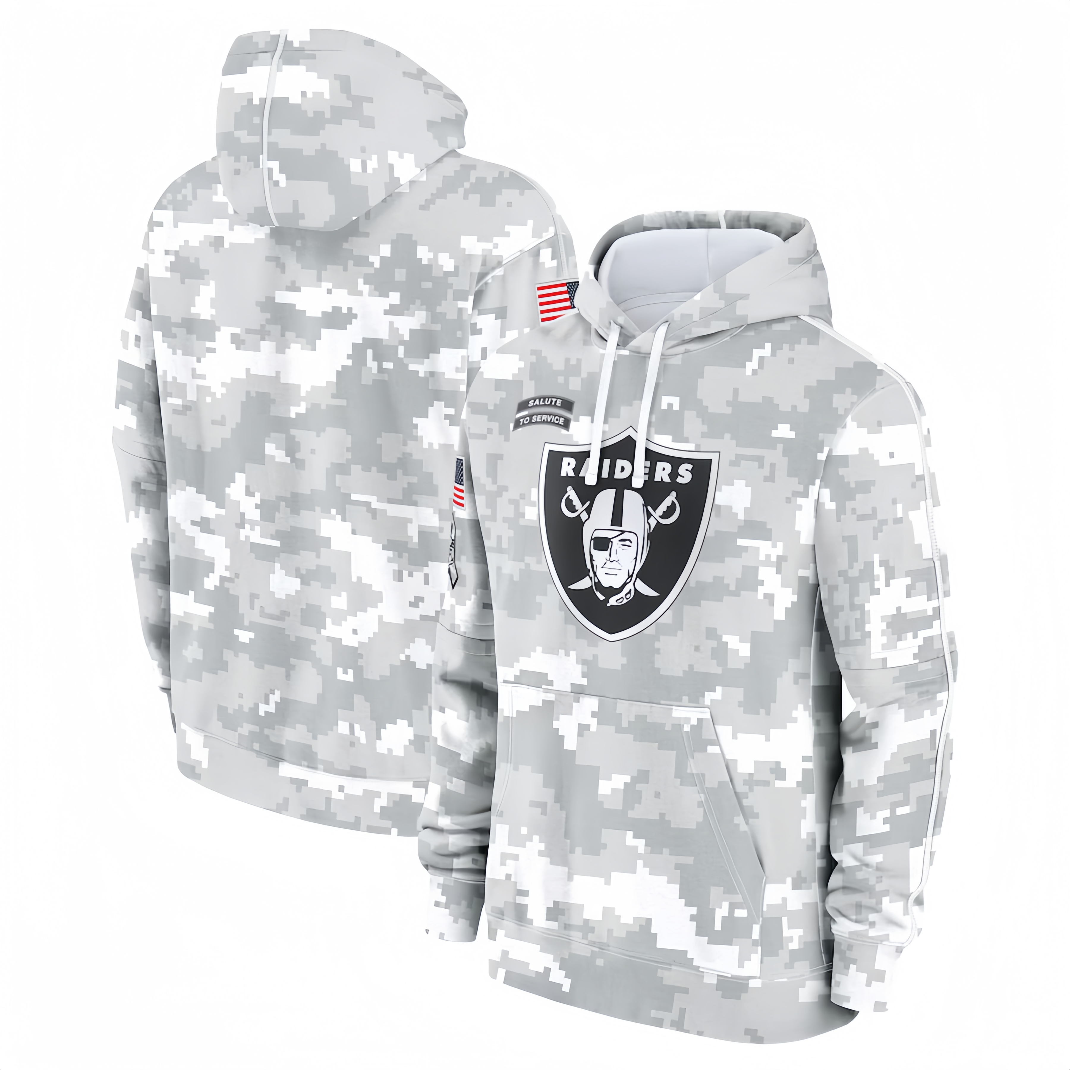LAS VEGAS RAIDERS HEAVYWEIGHT HOODIE VETERAN01