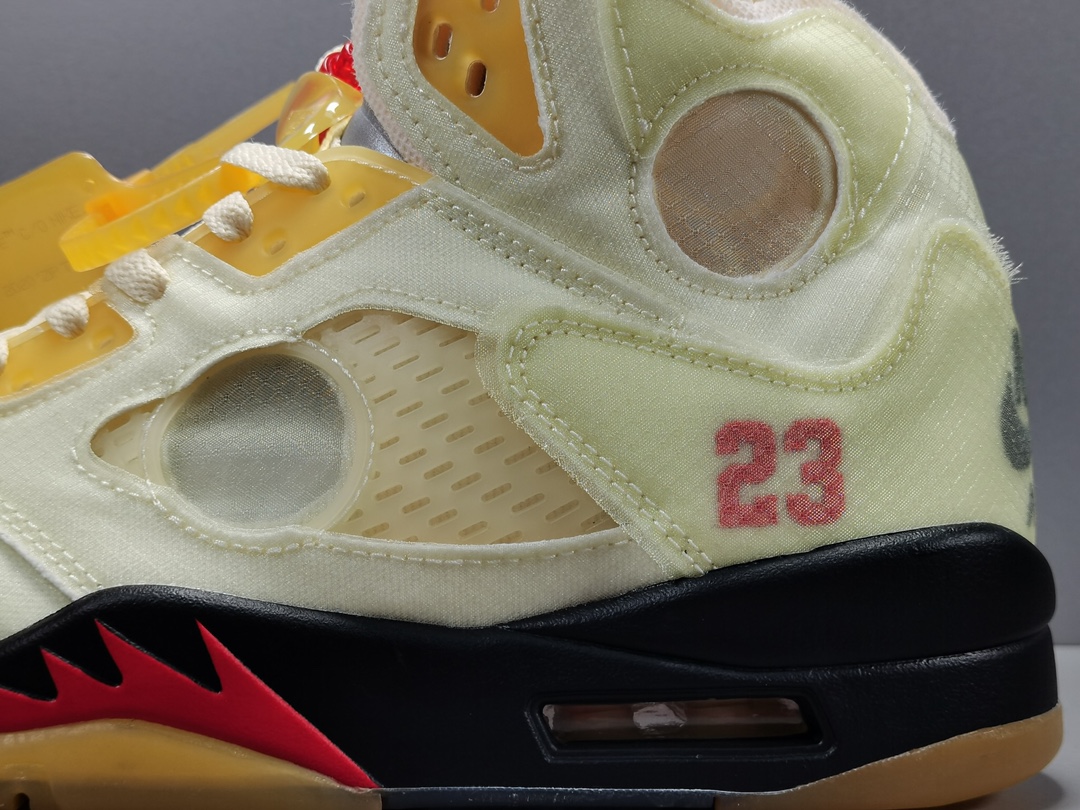 Off-White™ x Air Jordan Retro 5SailCT8480-100