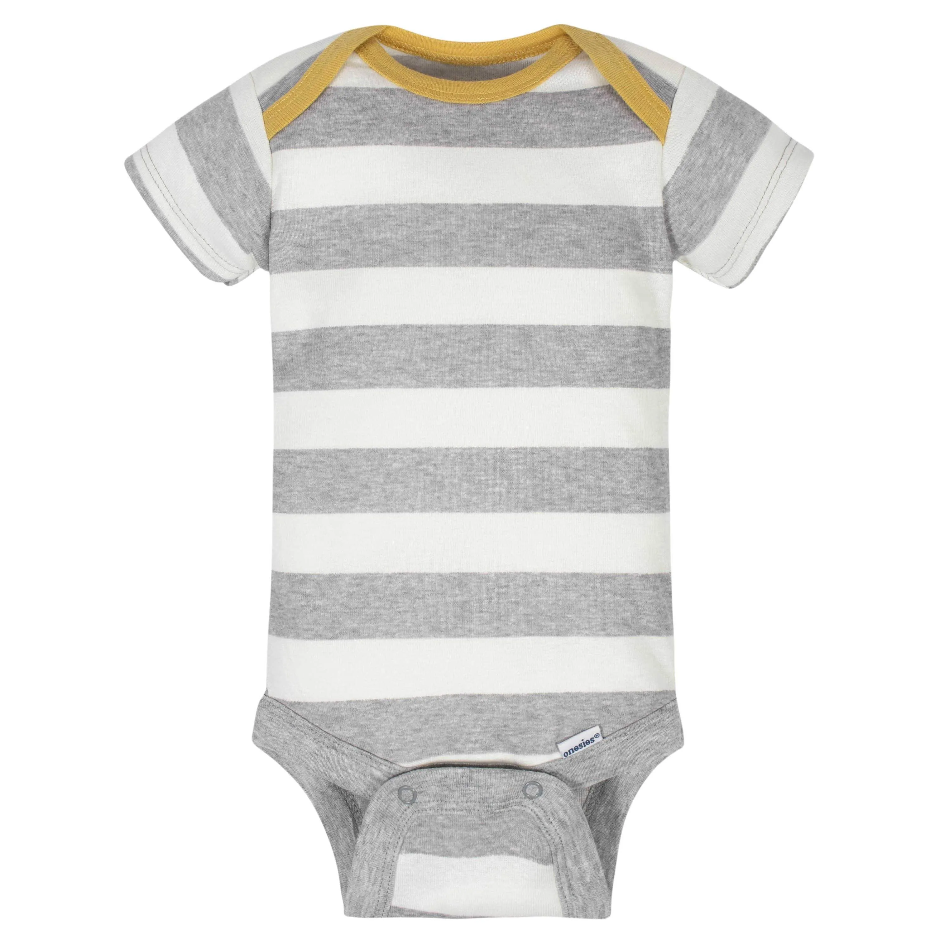 8-Pack Baby Boys Dinosaur Short Sleeve Onesies Bodysuits