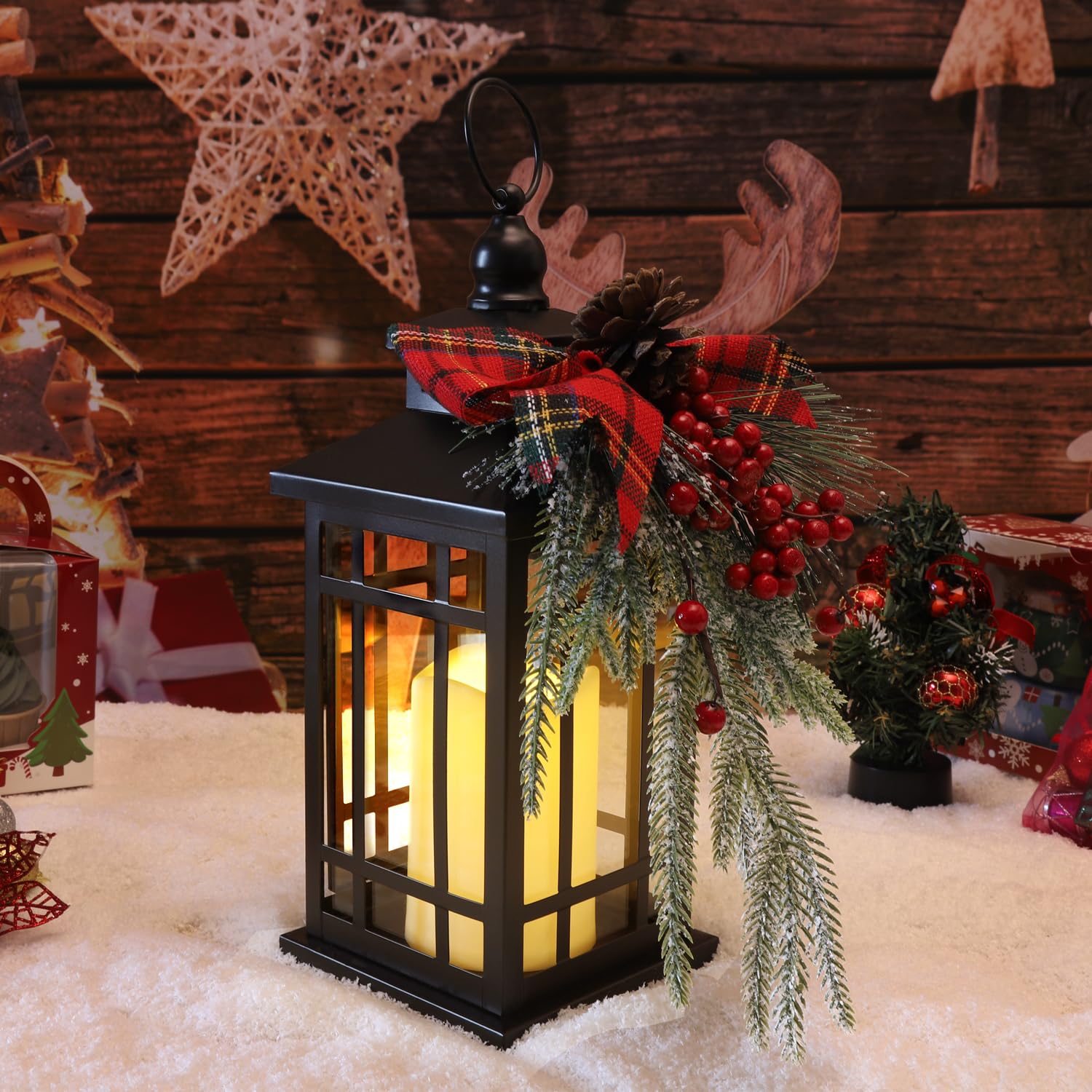 Christmas Decorations - Outdoor Hanging Lanterns 🎄✨🏮❄️