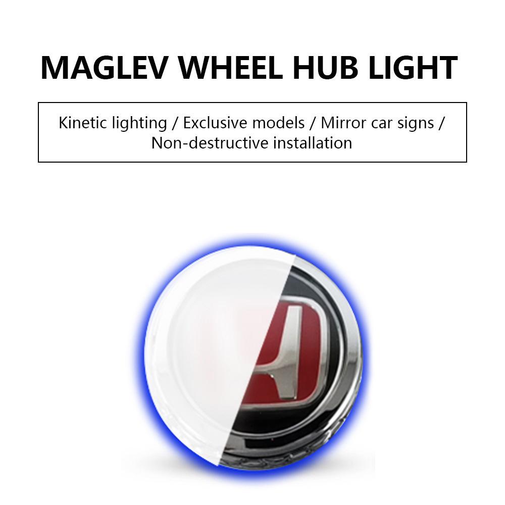 🔥Magnetic Suspension LED Floating Wheel Cap 2022 Version 1PC