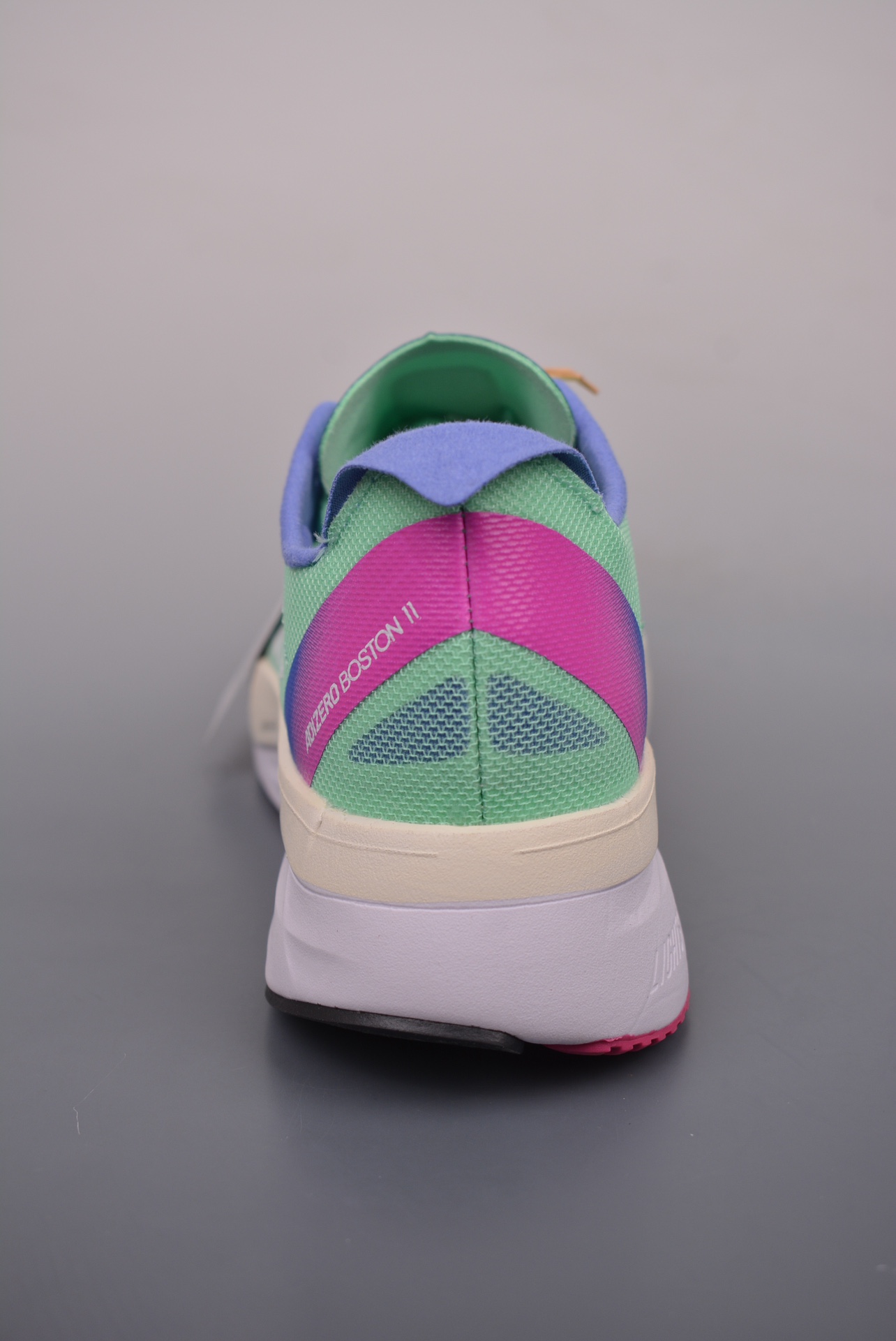 Adidas adizero Boston 11 blue, white and purple HQ3696