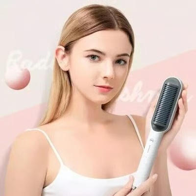 (🔥HOT Sale 49% OFF) Hair Curler And Straightener Brush-Buy 2 Free Shipping