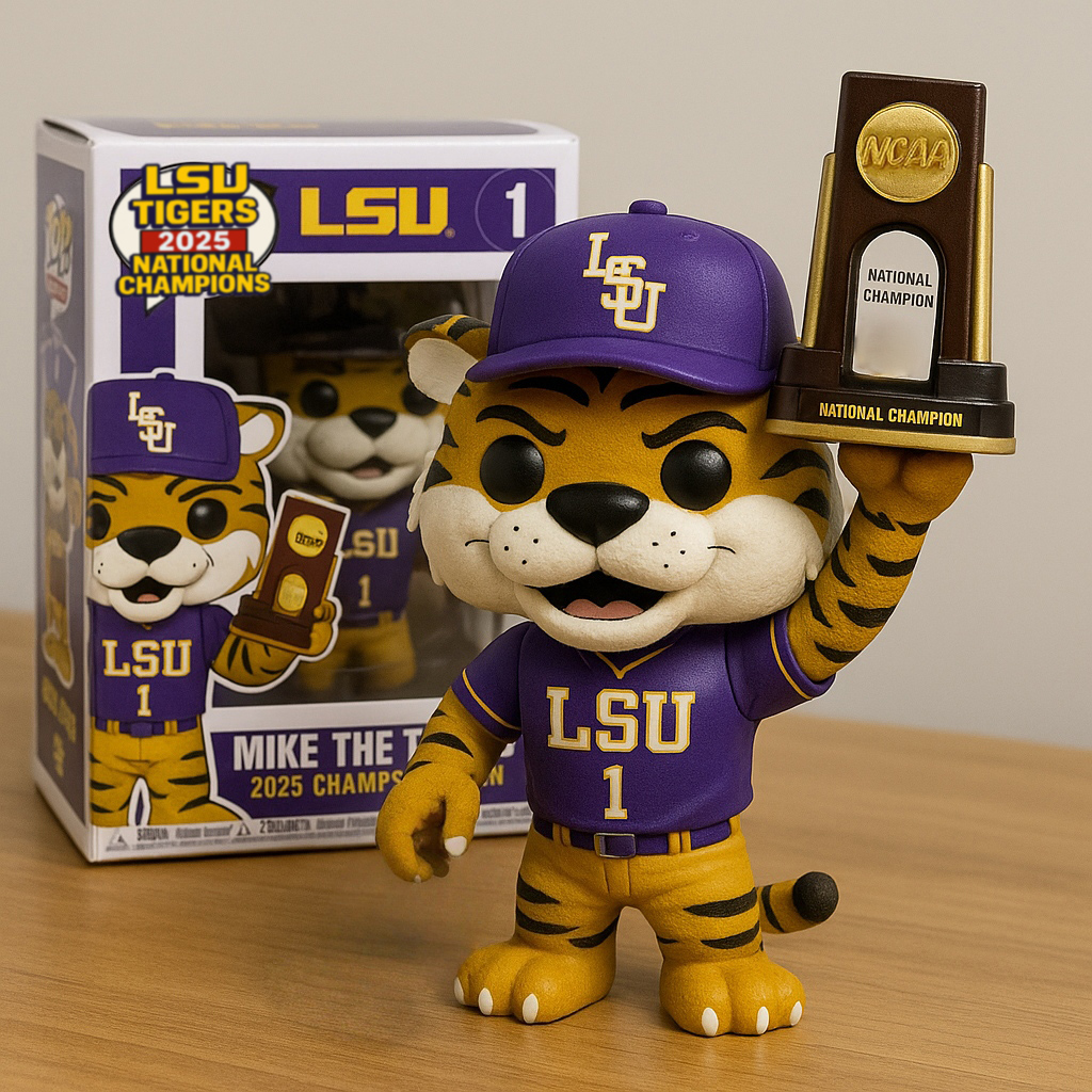 LSU Tigers 2025 NCAA National Champions POP! Figure