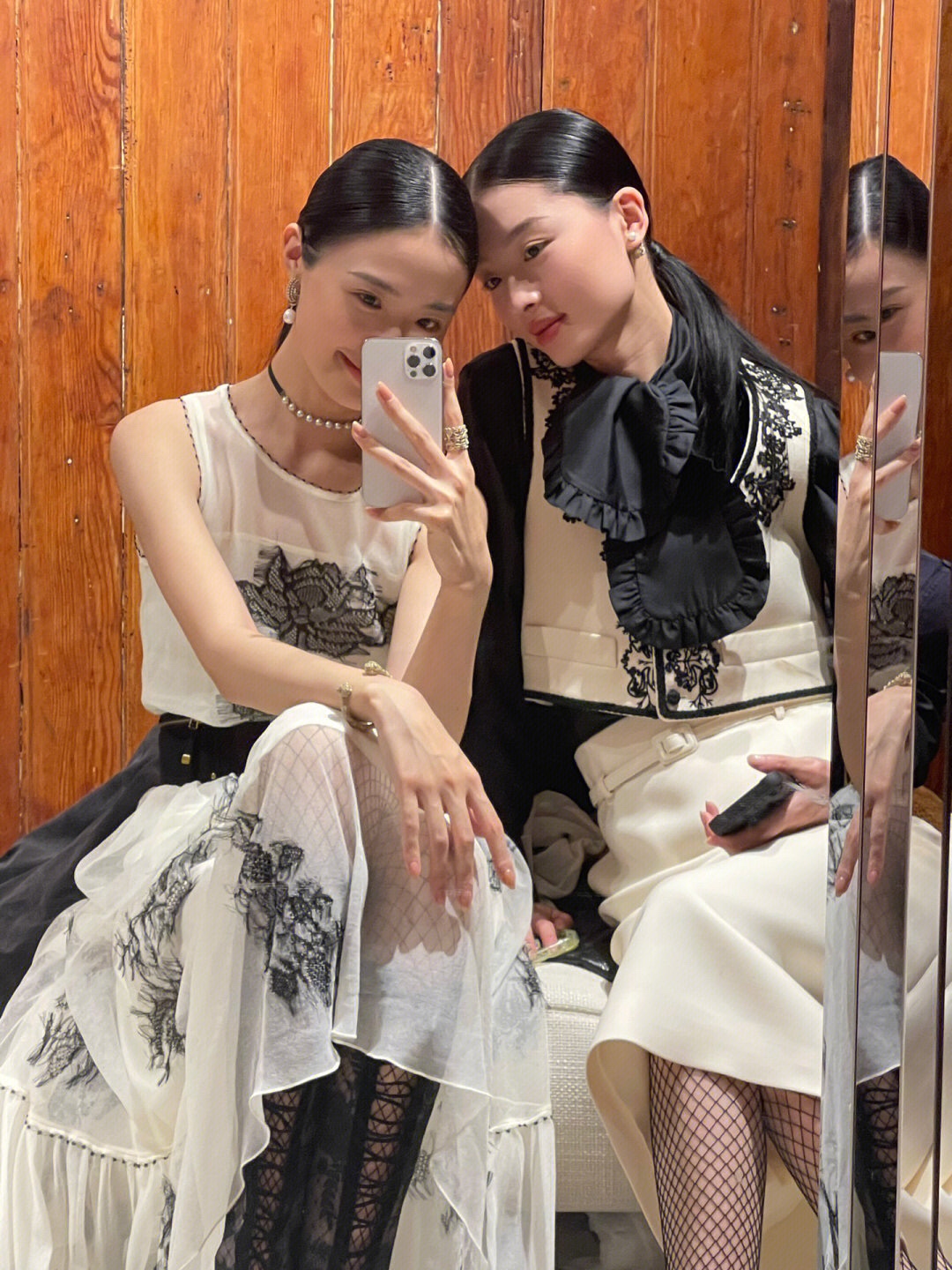 Dior Baroque Pearl Earrings