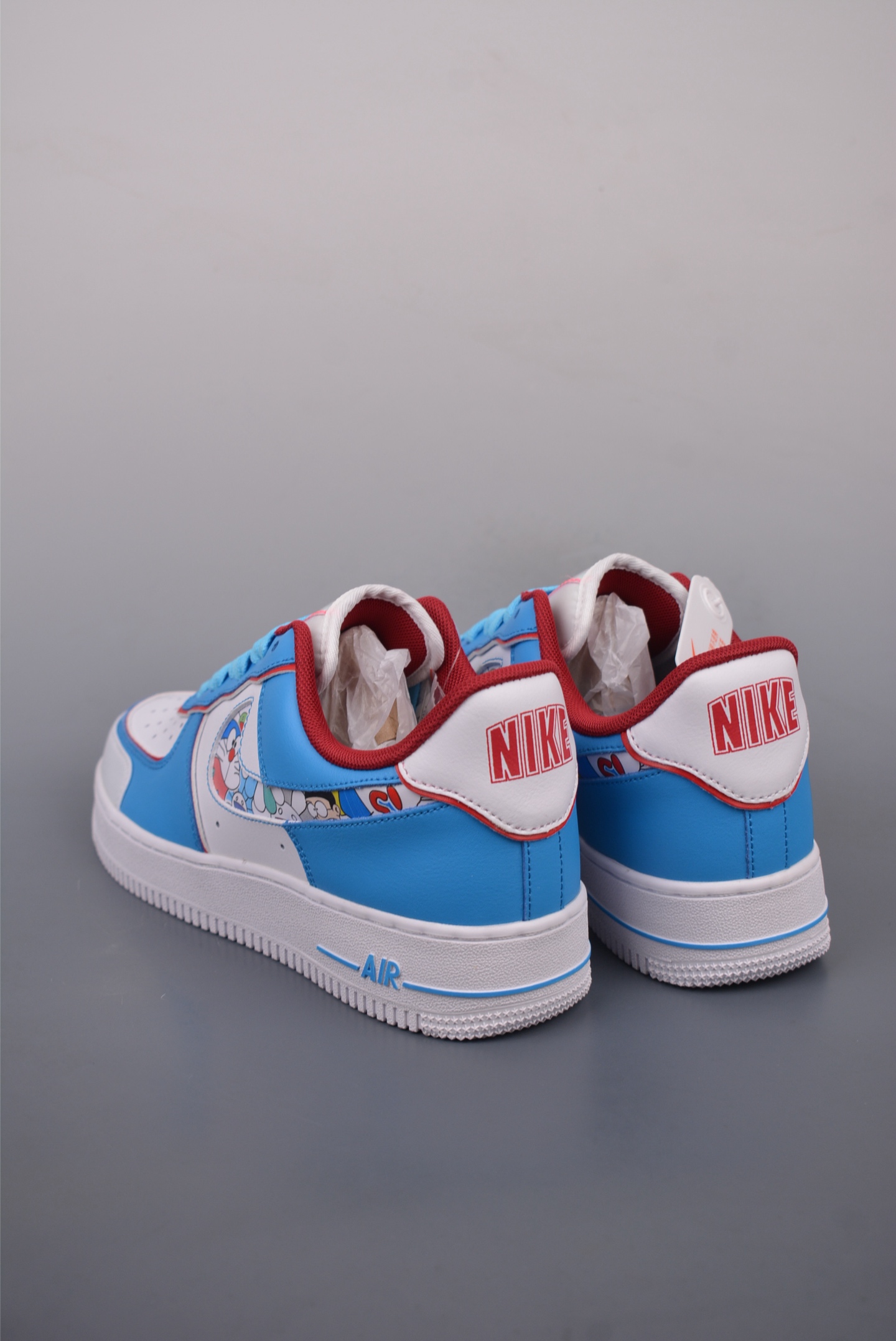 Doraemon x Nike Air Force 1 ´07 Low Light Blue Beige XL2420-333