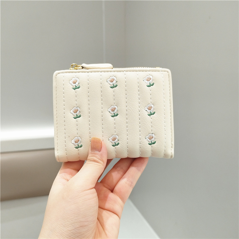 Fashion PU Leather Small Wallet For Girls