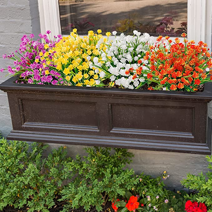 (🔥Last Day Promotion-SAVE 50% OFF)Outdoor Artificial Flowers-BUY 2 GET FREE SHIPPING