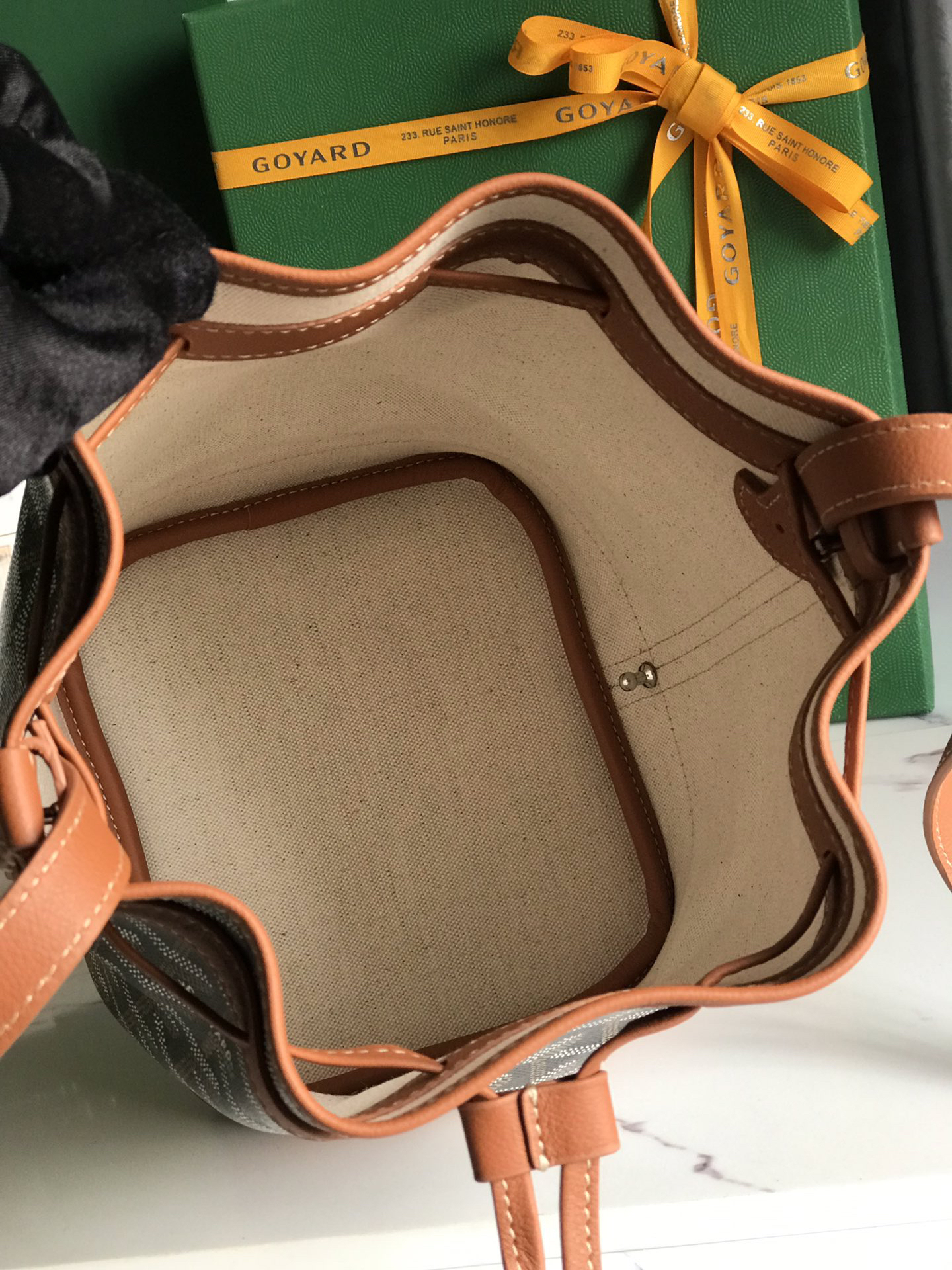 Goyard Petit Flot Bucket Bag 020196