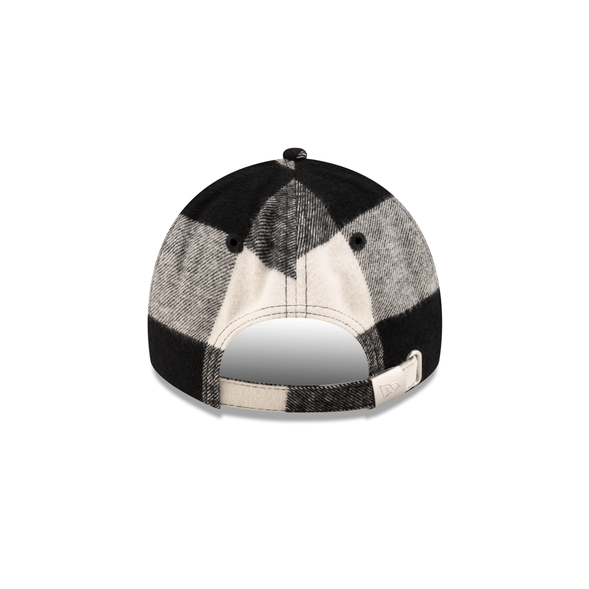 Lumber Plaid College White 9FORTY A-Frame Adjustable Hat