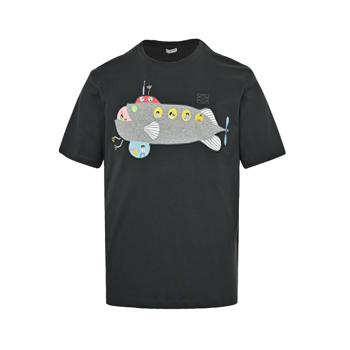 Loewe 25ss Suna Fujita joint submarine short sleeve