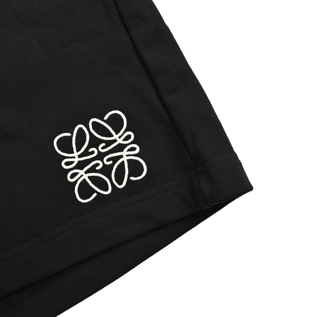 Loewe Simple Logo Embroidered Basic Shorts