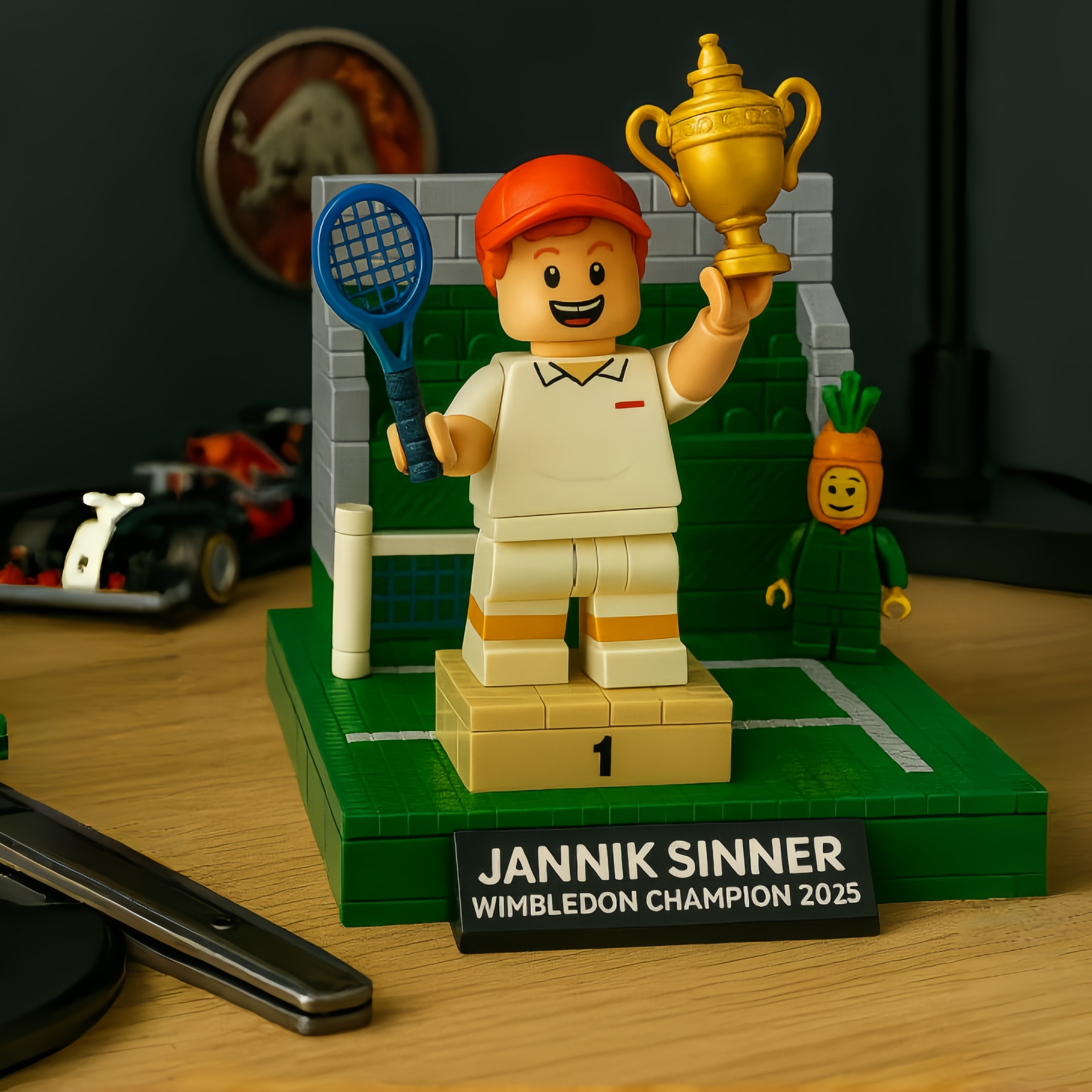 Jannik Sinner Championship Edition Block Set