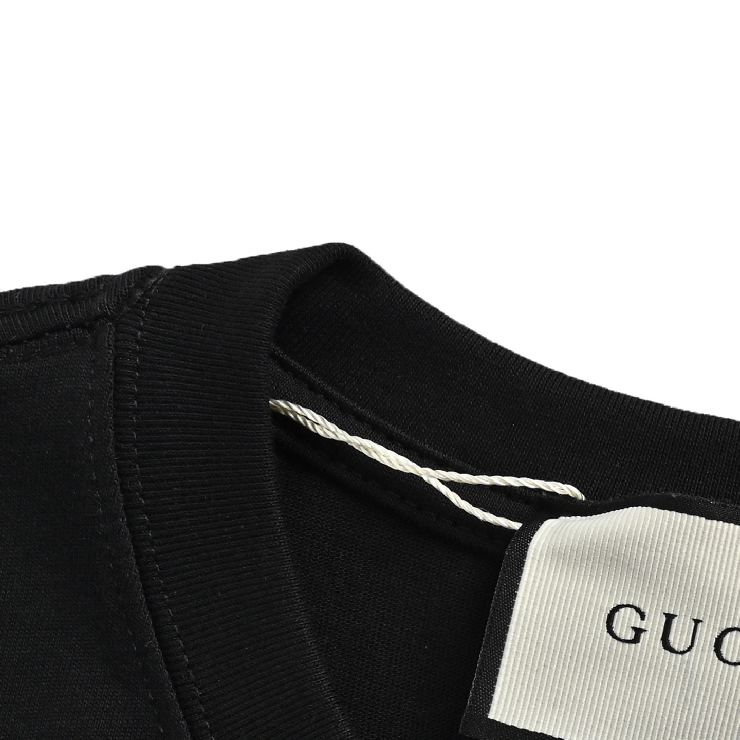 Gucci Ink Rendering Double G Printed Short Sleeve