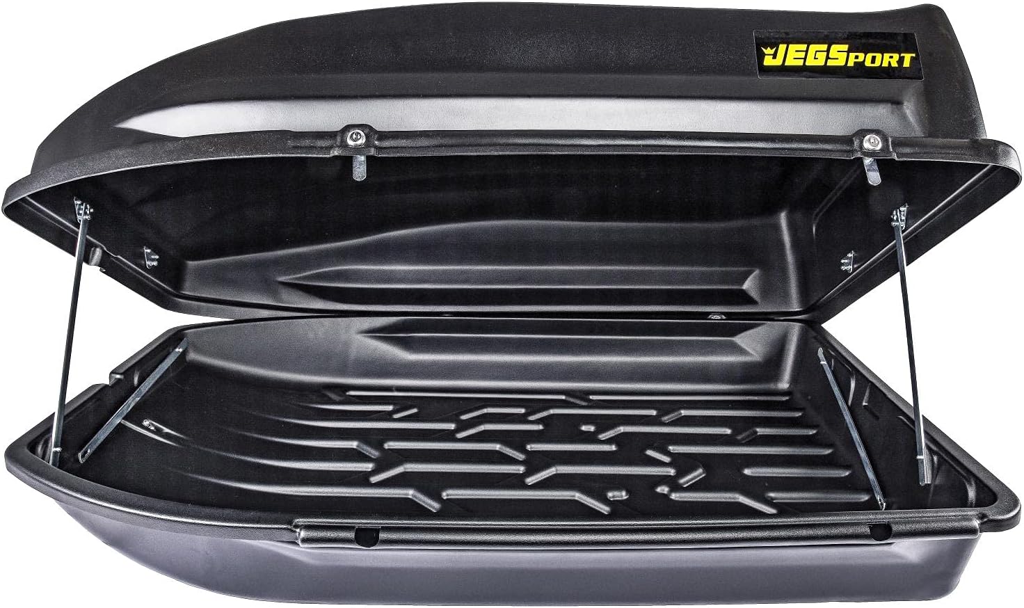 JEGS Rooftop Cargo Carrier for Car Storage 18 Cubic Ft 110 Lb Capaci