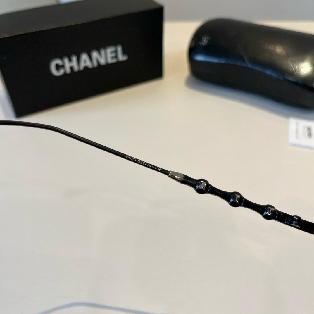 Chanel round frame sunglasses
