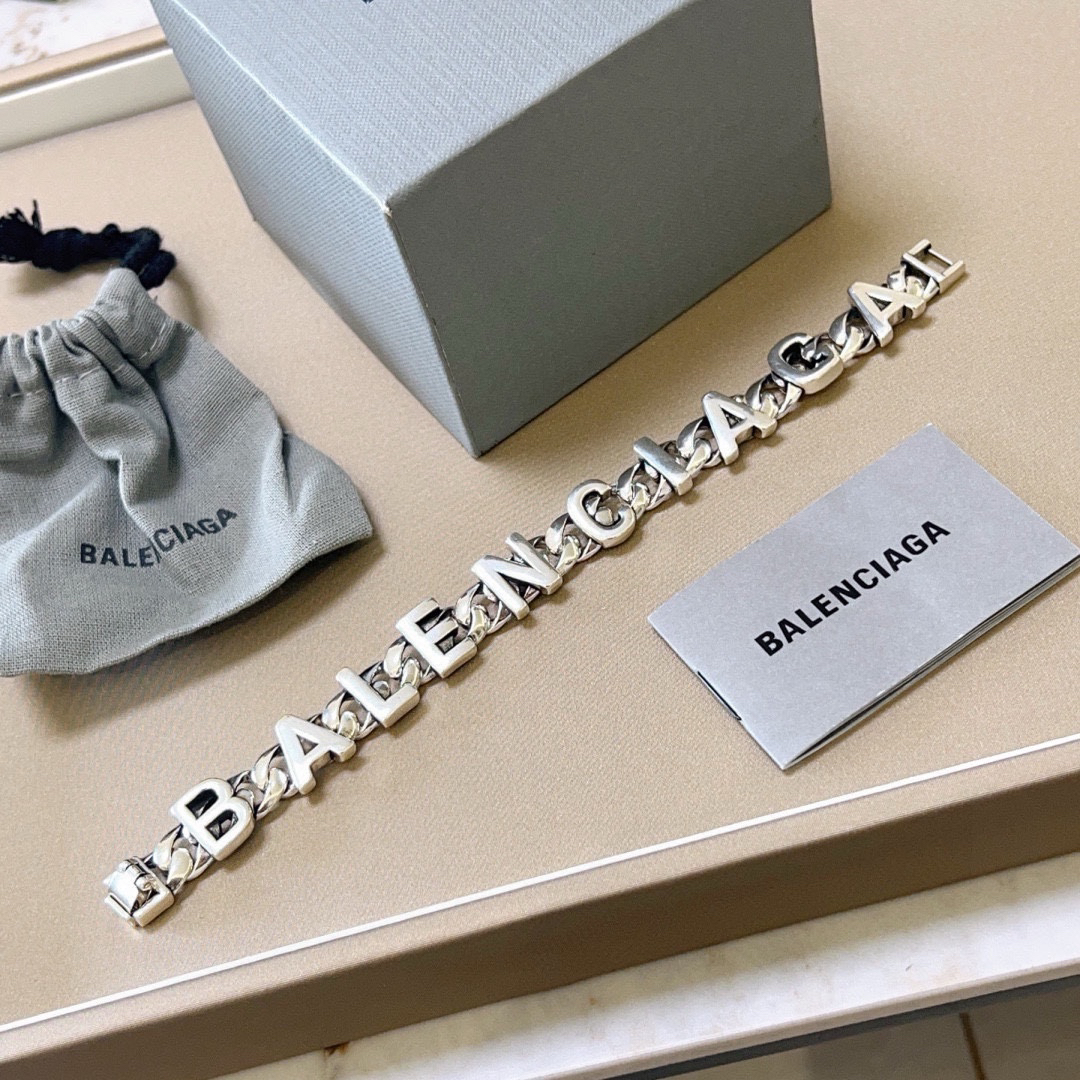 Balenciaga Letter Bracelet