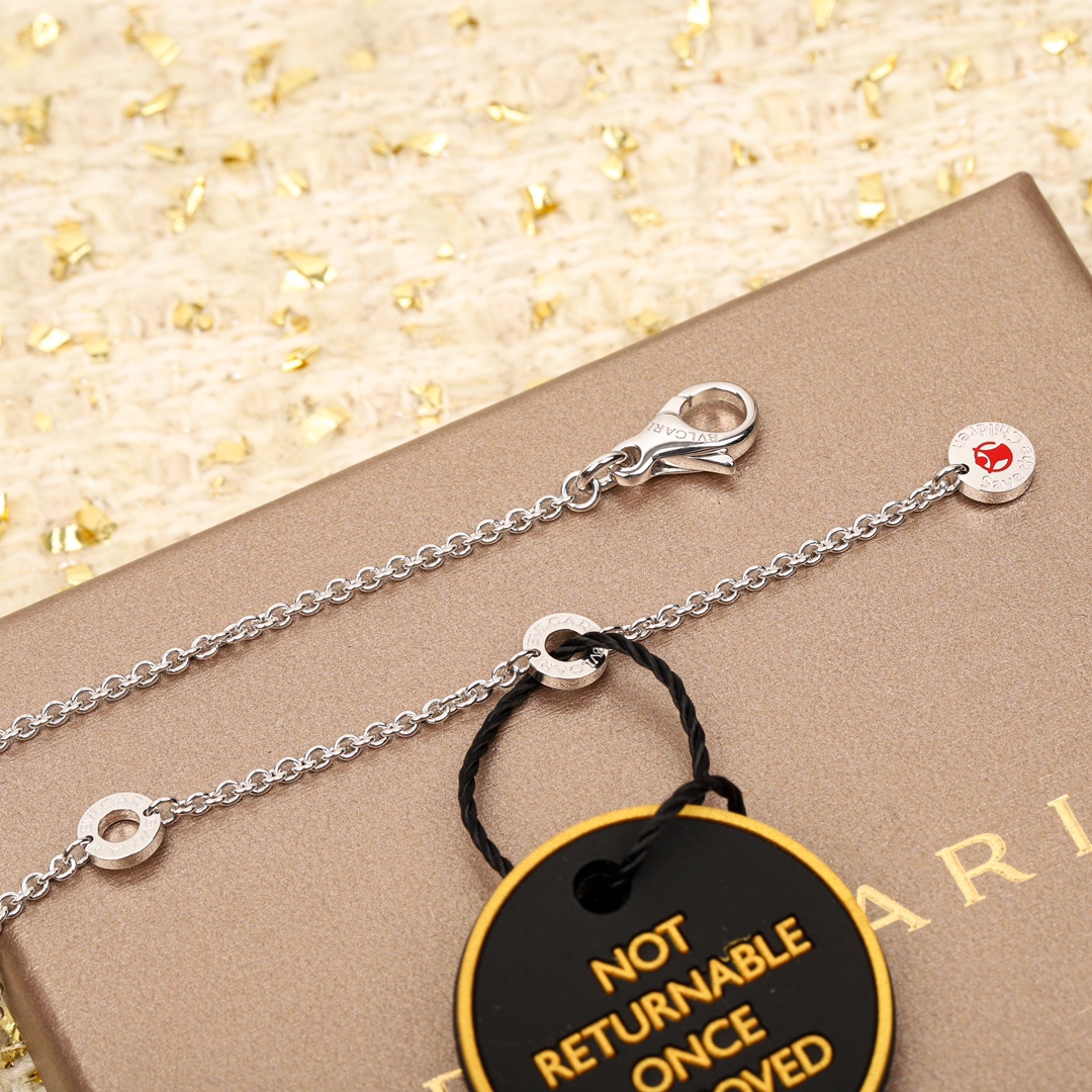 Bulgari Hoop Necklace