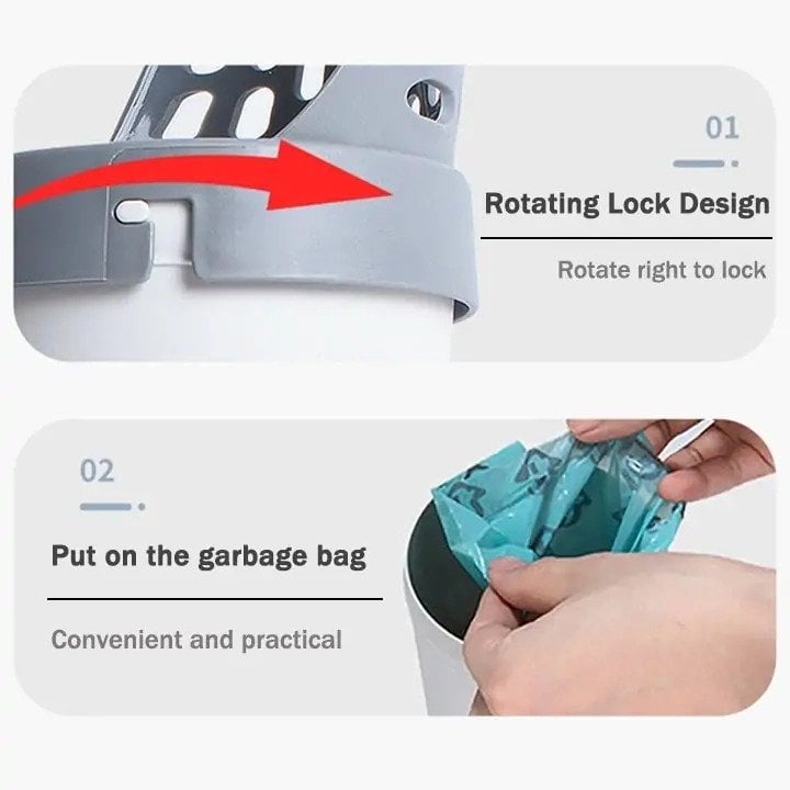 Cat Litter Scoop Integrated Detachable Deep Shovel Holder with Poop Sifting and Litter Bags