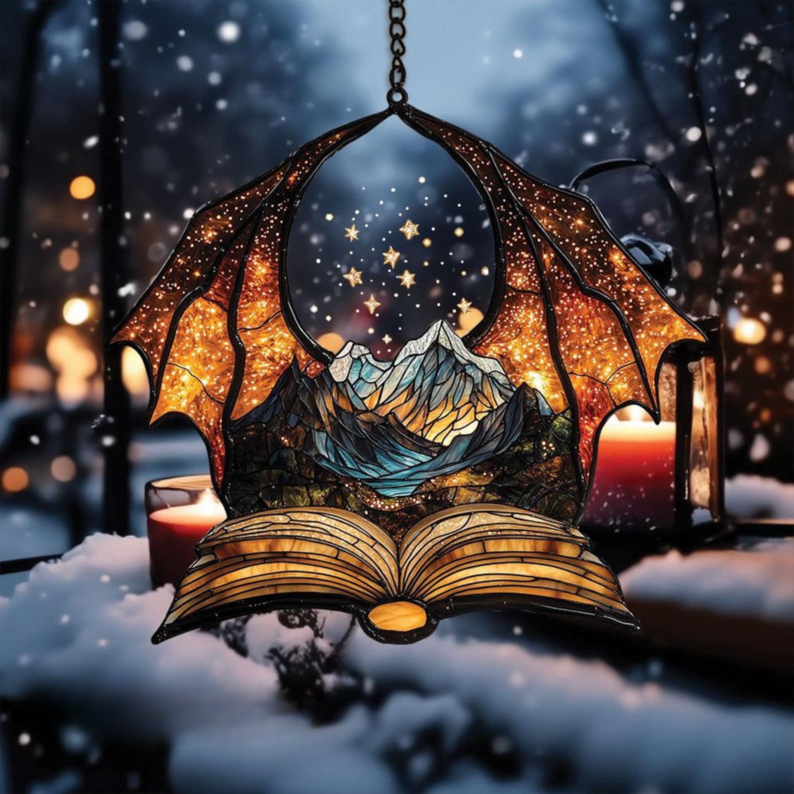 Night Court Suncatcher Ornament |🎄Christmas Tree Ornaments