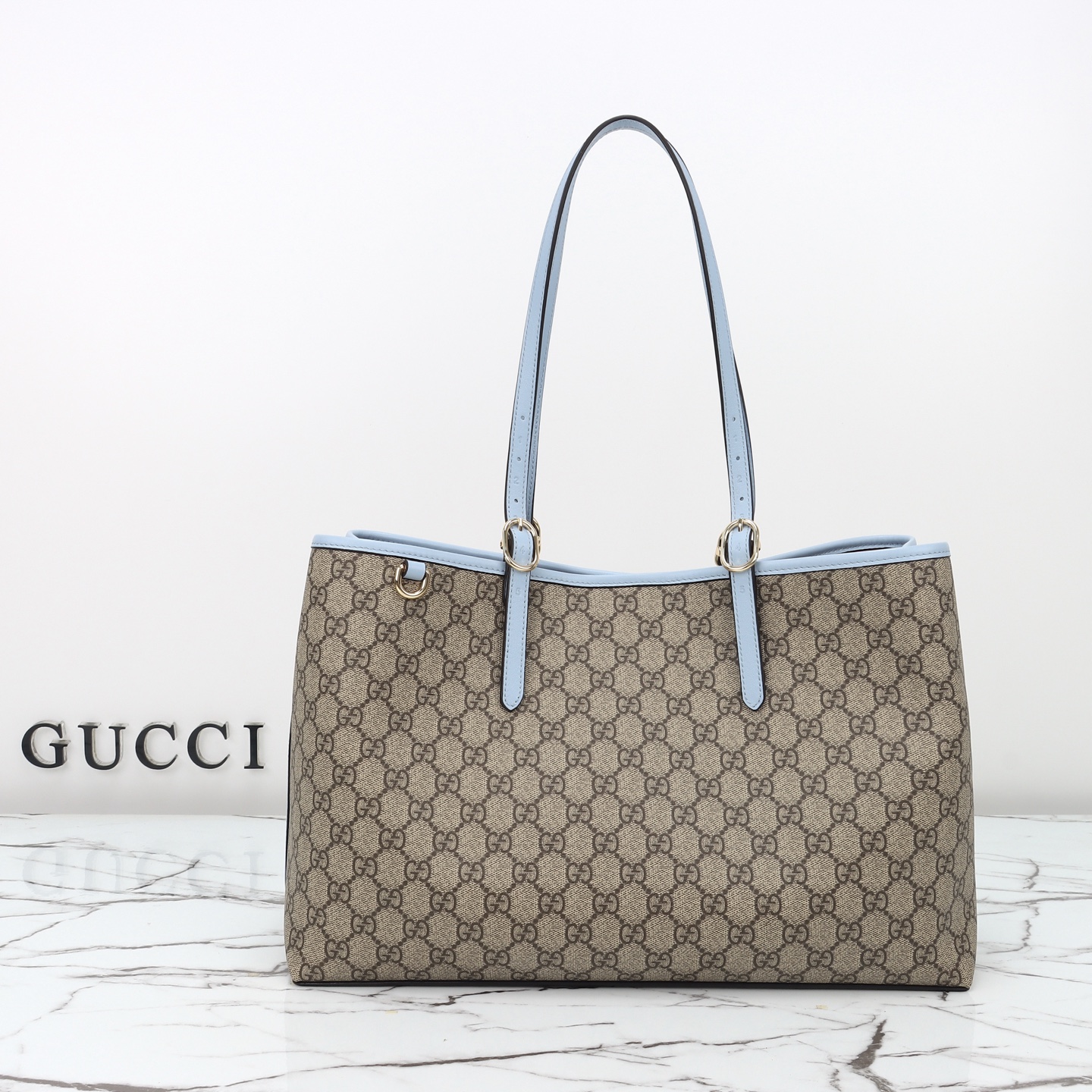 Gucci GG Emblem large tote bag 815213 FAD6L 9862