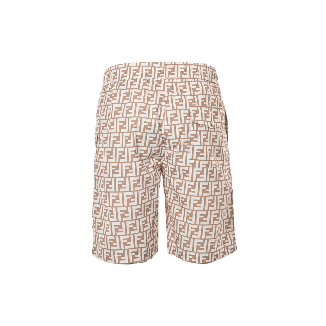 Fendi Classic FF Full Indonesian Dragon Shorts